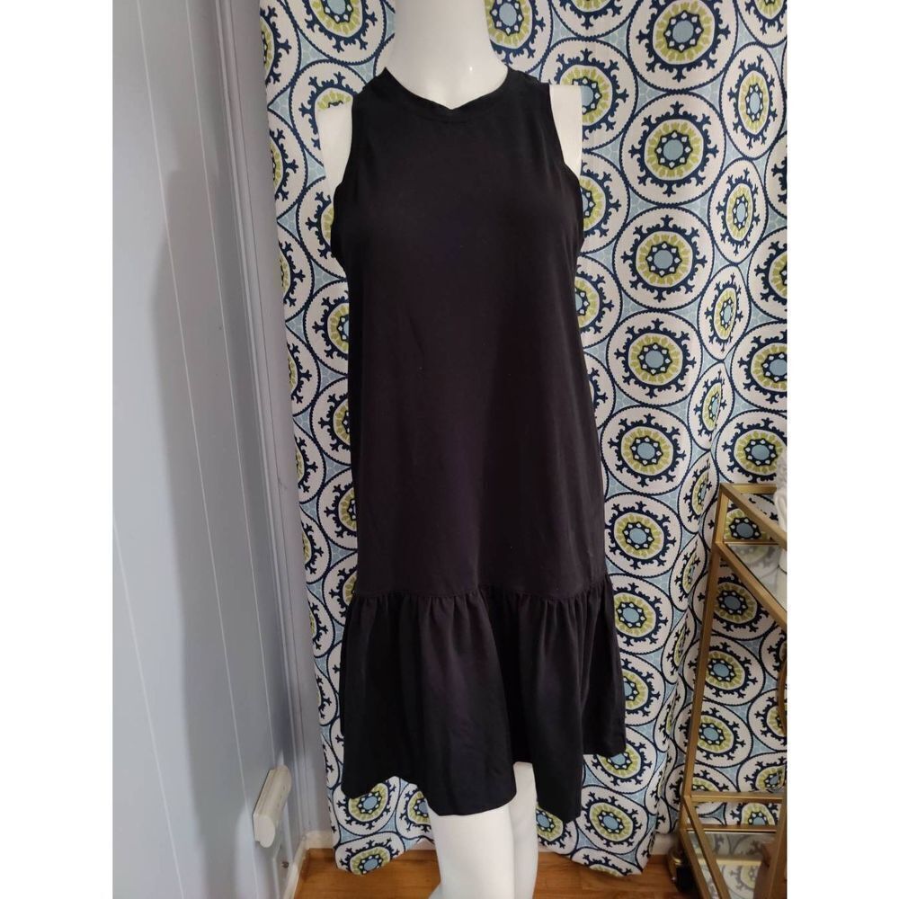 Madewell Brightside Ruffle Tank Mini Dress